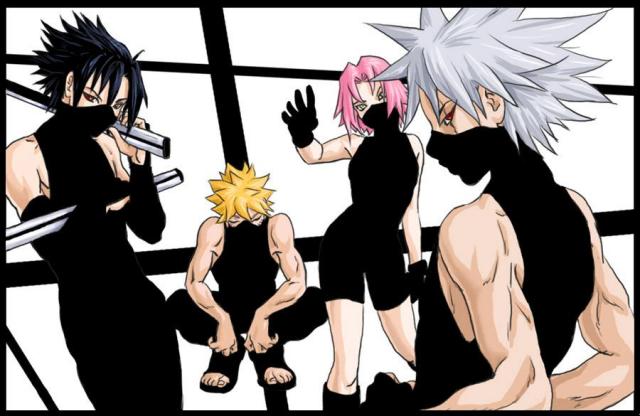 Totally Awesome ANBU Team 7